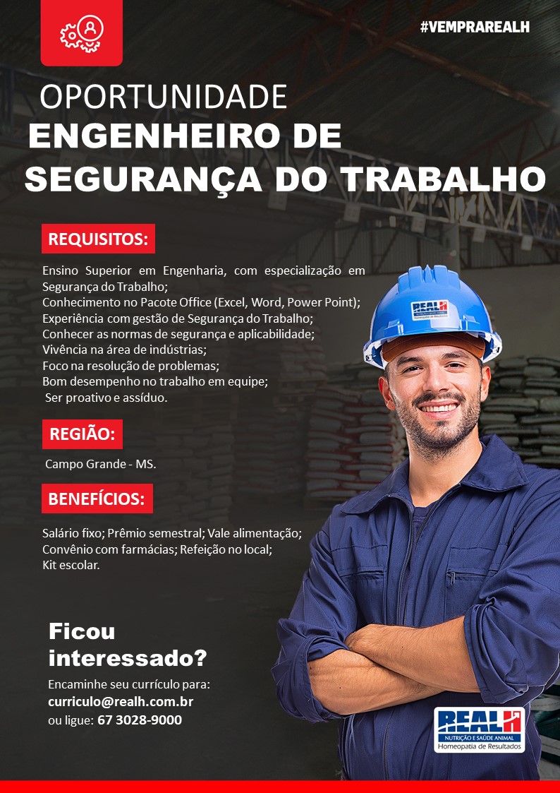 Vaga Engenheiro de Segurança